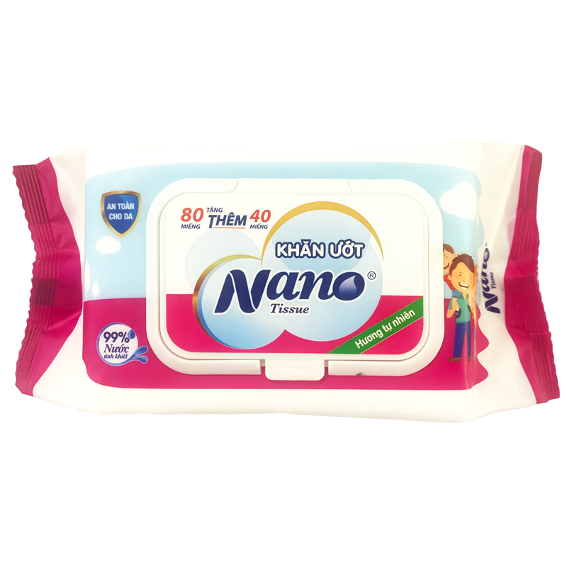 Nano family wet wipes