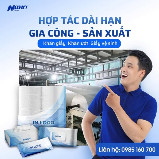 NANO TISSUE – ĐƠN VỊ SẢN XUẤT KHĂN GIẤY CHẤT LƯỢNG