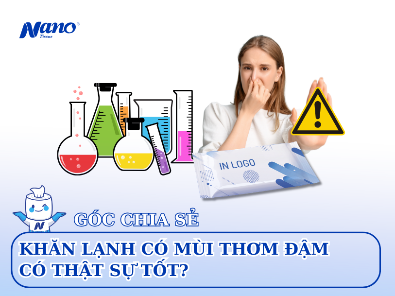 Khăn lạnh có mùi thơm đậm có thật sự tốt?