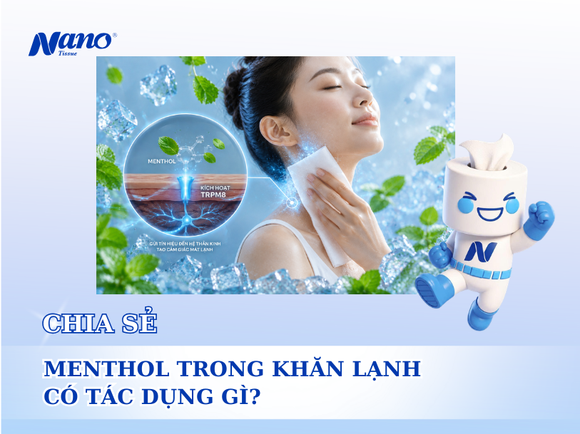 Menthol Trong Khăn Lạnh Có Tác Dụng Gì?